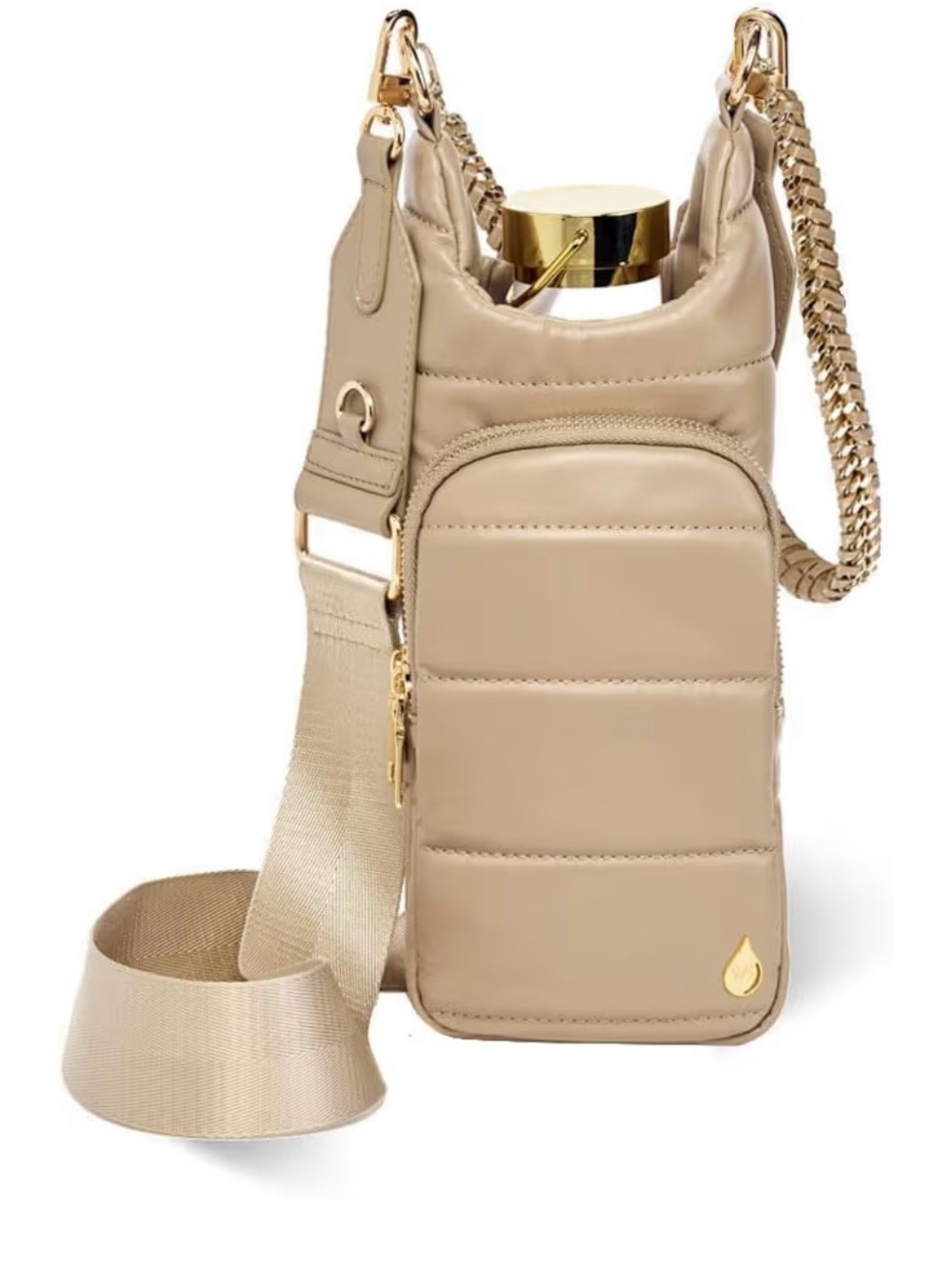 WanderFull Vegan-leather cross body bag.